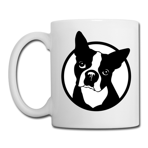 Boston Terrier Coffee/Tea Mug - white